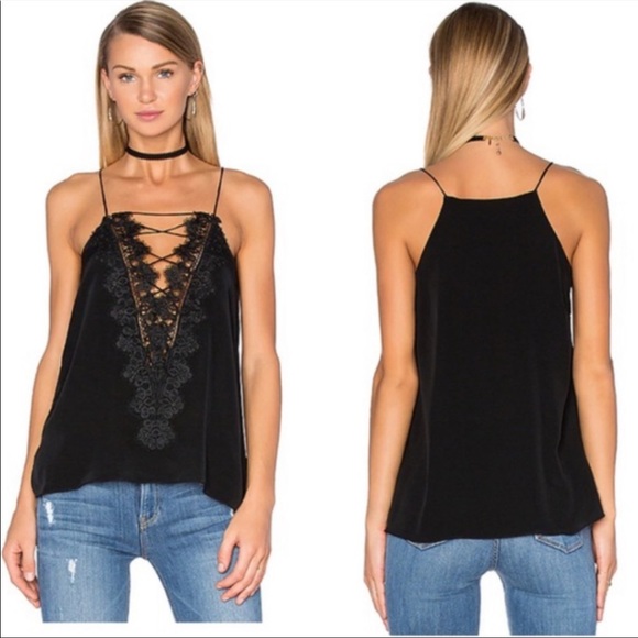 Cami NYC Black Charlie Tank Top - Picture 2 of 10